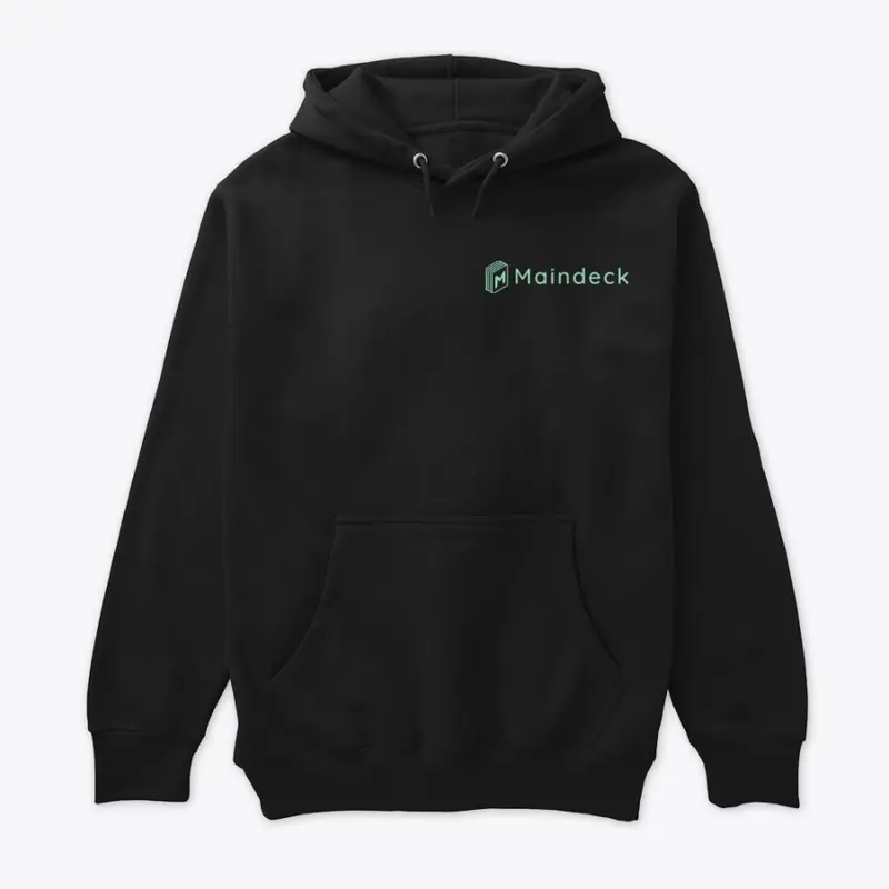 Maindeck Logo - Mint on Dark