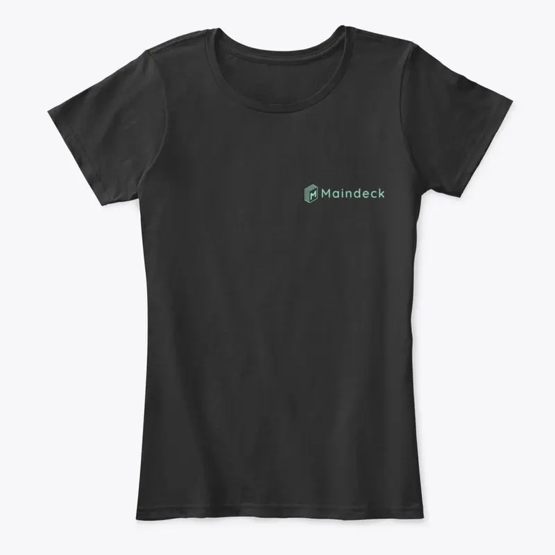 Maindeck Logo - Mint on Dark